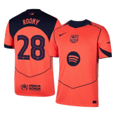 ROONY #28 Barcelone Extérieur Troisième Football Maillot 2025/26
